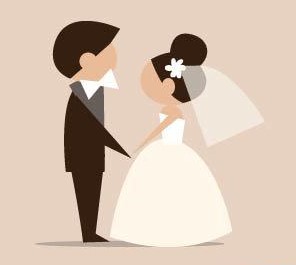 ilustrasi pernikahan